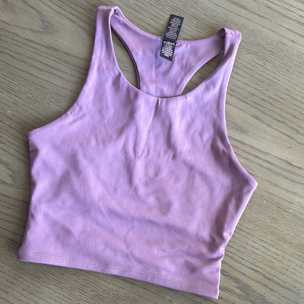 Lavender Racerback Tank Top